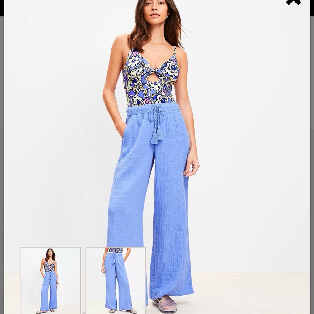 LOFT Triple Cloth Pant Set - Picture 3 of 10